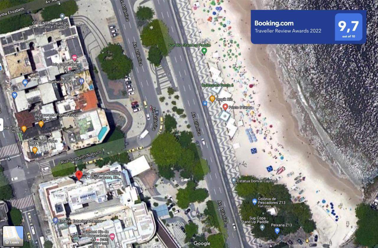 Апартаменти Praia De Copacabana Fantastica! Ріо-де-Жанейро Екстер'єр фото